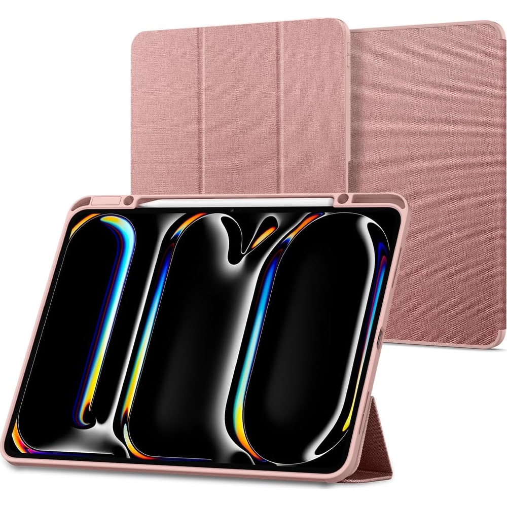 Etui Spigen Urban Fit do iPad Pro 13" 7 gen. 2024, różowe